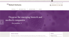 Desktop Screenshot of bbbiotechventures.com